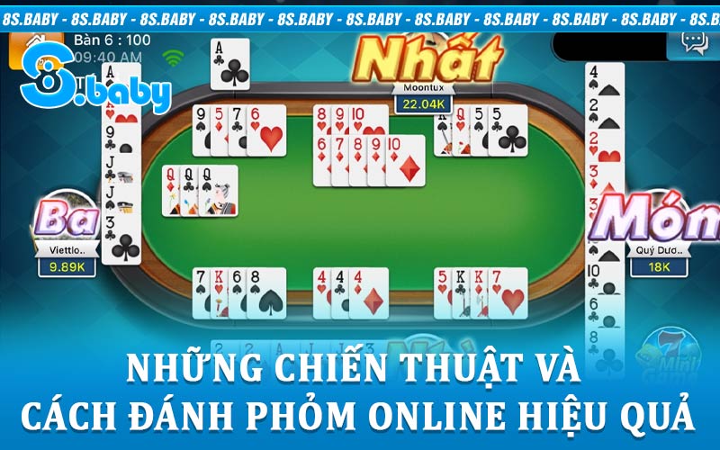 Cách Đánh Phỏm Online